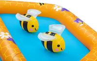 BESTWAY PISCINA ALVEARE  CON 2 API E 20 PALLINE PER BAMBINI DAI 12 MESI + 127X119X61 CM