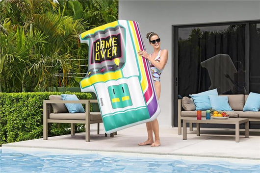 BESTWAY MATERASSINO AQUA ARCADE CON 1 TOPPA DI RIPARAZIONE PESO MAX 100KG  181X112 CM