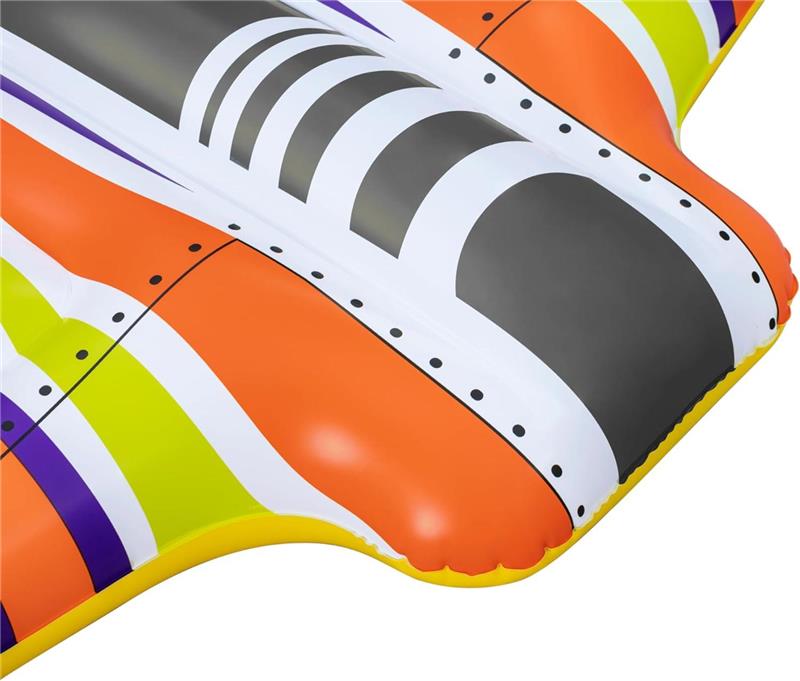 BESTWAY GONFIABILE CAVALCABILE SPLASH SHUTTLE CON 1 TOPPA DI RIPARAZIONE PER BAMBINI DAI 3 ANNI + 117X107 CM