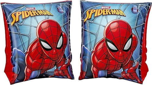 BESTWAY BRACCIOLI GONFIABILI PER BAMBINO DI SPIDERMAN 3-6 ANNI FACILI DA GONFIARE E SGONFIARE 23X15 CM
