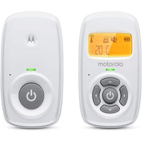 Motorola MBP24 Baby Monitor con Microfono Audio e Display a Temperatura Ambiente