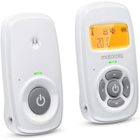 Motorola MBP24 Baby Monitor con Microfono Audio e Display a Temperatura Ambiente