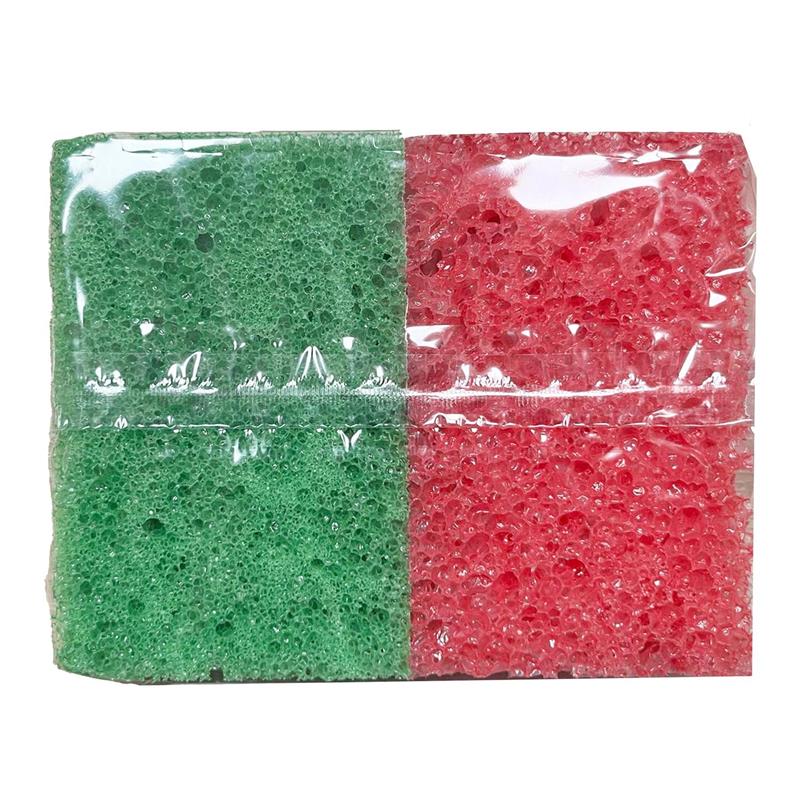 SPUGNE JUMBO SCRUBBER CON IMPUGNATURA SALVAMANI ASSORBE, PULISCE E SGRASSA 2 PZ OK