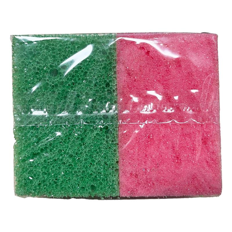 SPUGNE JUMBO SCRUBBER CON IMPUGNATURA SALVAMANI ASSORBE, PULISCE E SGRASSA 2 PZ OK