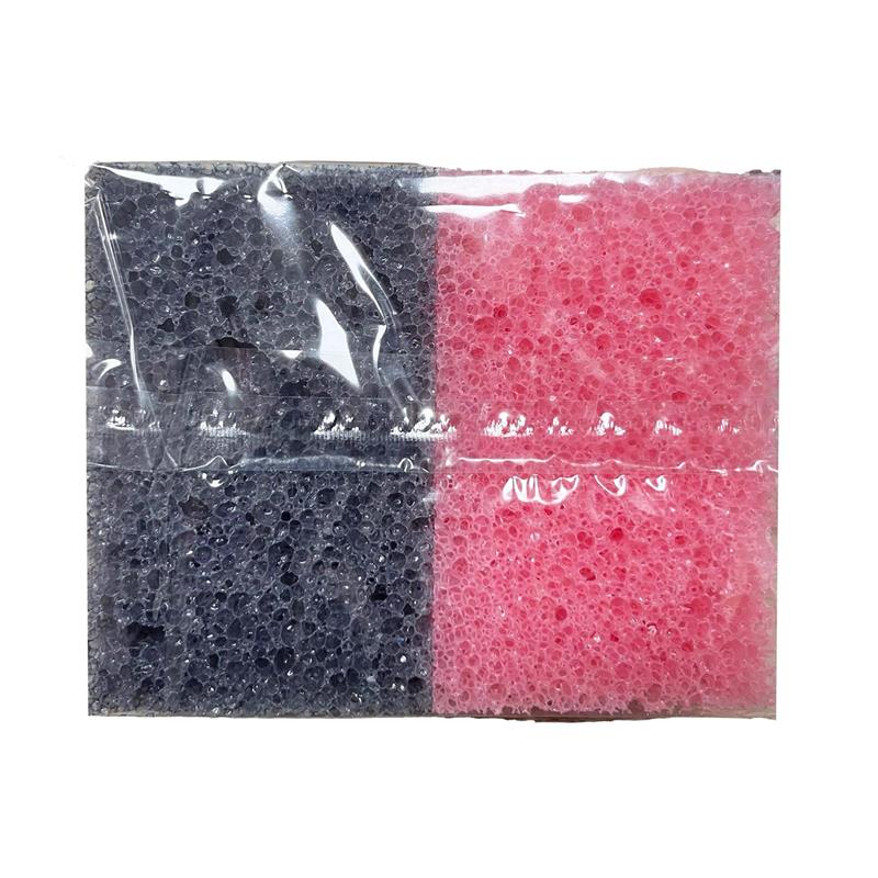 SPUGNE JUMBO SCRUBBER CON IMPUGNATURA SALVAMANI ASSORBE, PULISCE E SGRASSA 2 PZ OK