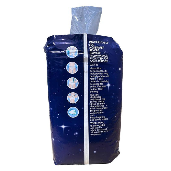 PANTS MAXI NOTTE ASSORBE TRASPIRANTE FINO AL 50% IN PIÙ CON CAMOMILLA CONTROLLO DELL'ODORE TAGLIA L 14 PZ