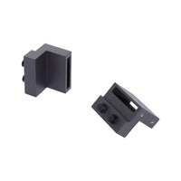 KIT BINARIO PER PORTA SCORREVOLE SINGOLA STILE RUSTICO IN ACCIAIO AL CARBONIO MARRONE