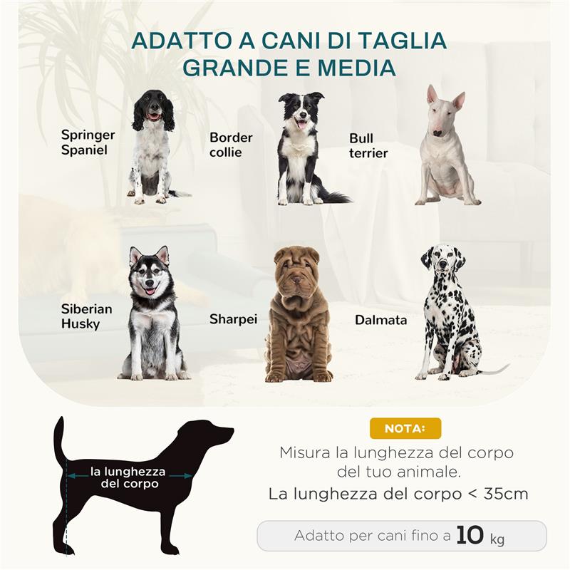 DIVANO PER CANI GRANDI CON IMBOTTITURA RIVESTIMENTO MORBIDO E LAVABILE GAMBE IN LEGNO VERDE