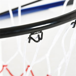 CANESTRO BASKET DA MURO CON TABELLONE INFRANGIBILE E CERCHIO IN ACCIAIO 113X61X73 CM