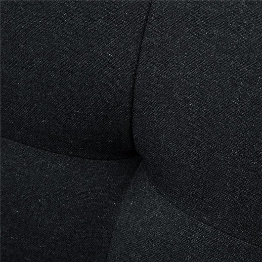 DIVANO LETTO 3 POSTI RECLINABILE CON RIVESTIMENTO EFFETTO LINO E TAVOLINO A RIBALTA GRIGIO