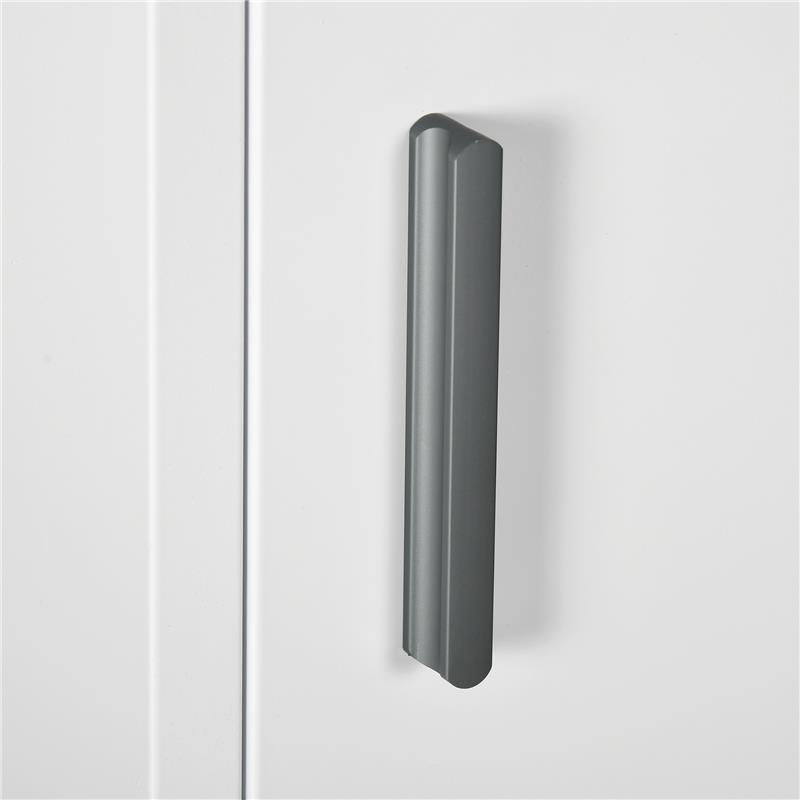 ARMADIETTO MEDICINALI A PARETE CON 2 RIPIANI E 2 CHIAVI IN ACCIAIO 40X15X53.5 CM BIANCO