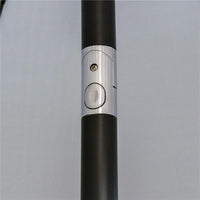 OMBRELLONE DA GIARDINO E TERRAZZA 2.5X2.5 M A MANOVELLA CON 18 STECCHE E INCLINABILE GRIGIO