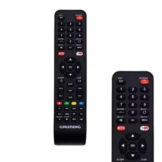 Telecomando Universale Grundig 8in1 Compatibile TV Smart Dvd Decoder Facile Uso