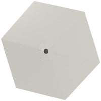 TELO DI RICAMBIO PER OMBRELLONE Ï3 M CON PRESE D'ARIA PER TELAI IN LEGNO E ACCIAIO CREMA