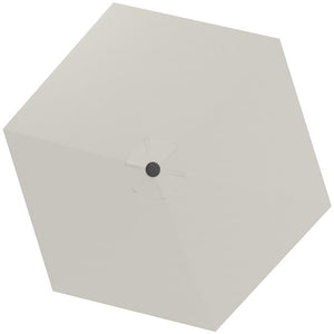 TELO DI RICAMBIO PER OMBRELLONE Ï3 M CON PRESE D'ARIA PER TELAI IN LEGNO E ACCIAIO CREMA