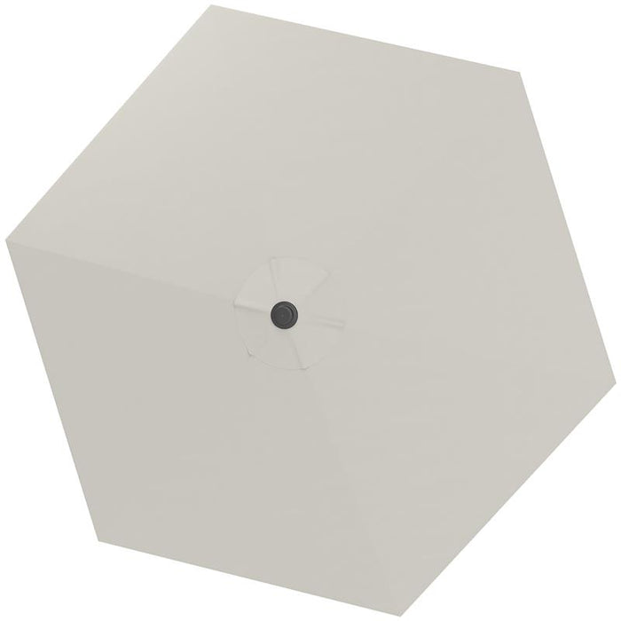 TELO DI RICAMBIO PER OMBRELLONE Ï3 M CON PRESE D'ARIA PER TELAI IN LEGNO E ACCIAIO CREMA