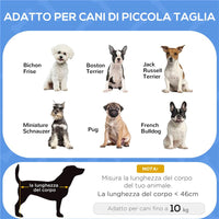 BRANDINA PER CANI PICCOLI PIEGHEVOLE PER INTERNO ED ESTERNO METALLO E TESSUTO OXFORD 71X58X20 CM GRIGIO