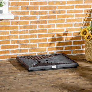 TOILETTE PER CANI CON PRATO SINTETICO E VASSOIO INFERIORE PER INTERNO ED ESTERNO, 51X63 CM