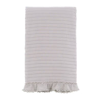 Trapunta 1 Piazza con Gale in Pizzo a Cuori Shabby Chic Blanc Mariclò