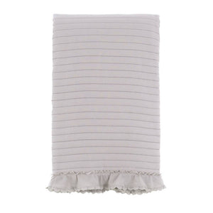 Trapunta 1 Piazza con Gale in Pizzo a Cuori Shabby Chic Blanc Mariclò