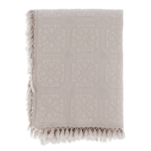 Trapunta 1 Piazza e Mezza Shabby Chic Nappe Collection Blanc Mariclò