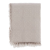 Trapunta Letto Singolo Shabby Chic Nappe Collection Blanc Mariclò