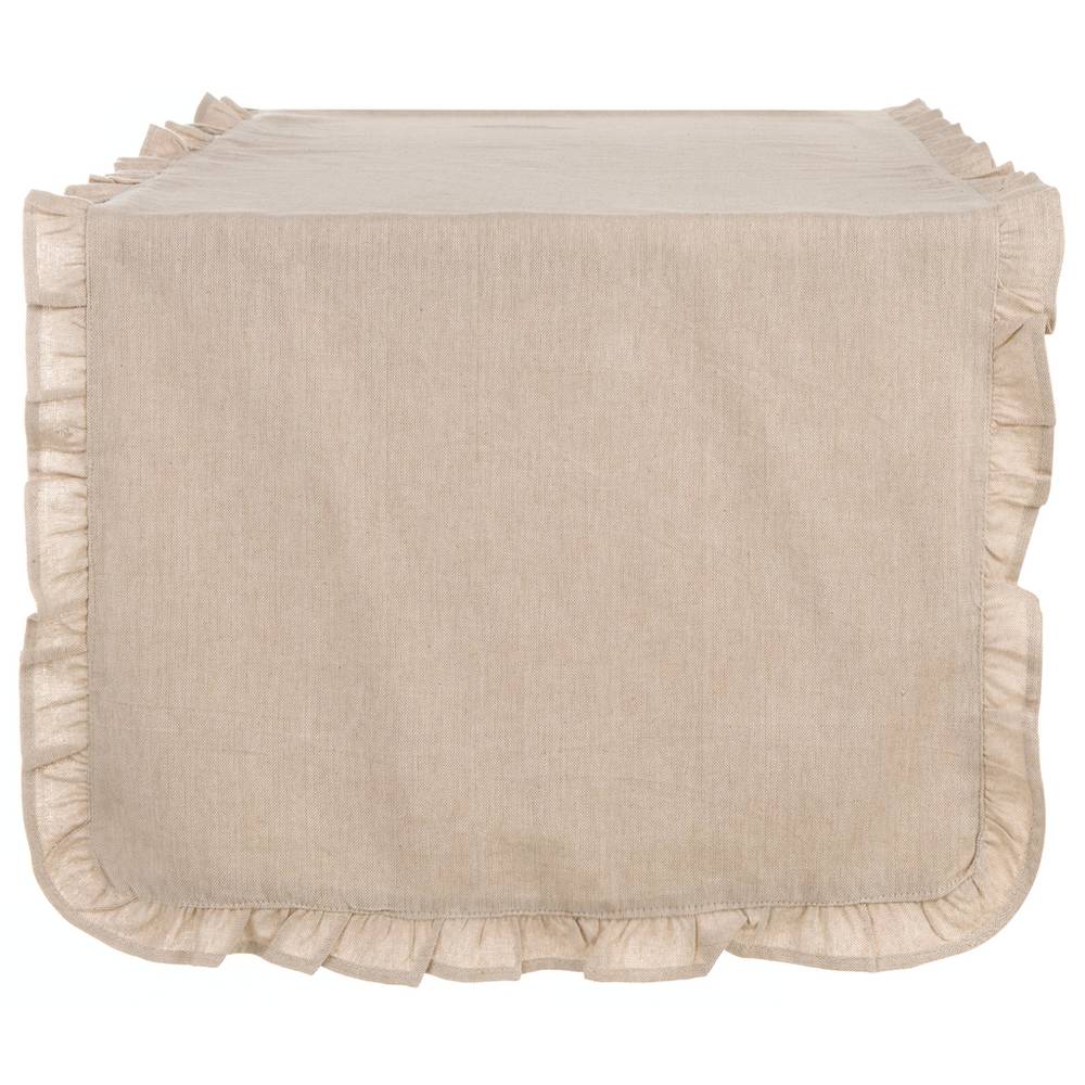 Runner da Tavola con Gale stile Shabby Chic 45 x 140 Blanc Mariclò Colore: Beige