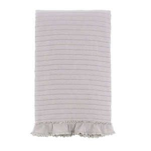 Trapunta Matrimoniale con Gale in Pizzo a Cuori Shabby Chic Blanc Mariclò