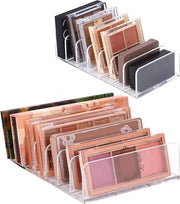 Organizzatore per ombretto con 7 compartimenti - tavolo per trucco per cosmetici e palette