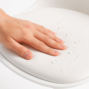 Sedia da Ufficio Full Bianco Poltrona da Studio e Casa Ergonomica con Ruote