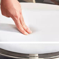 Sedia da Scrivania Trasparente Poltrona Ufficio e Cameretta Schienale Ergonomico