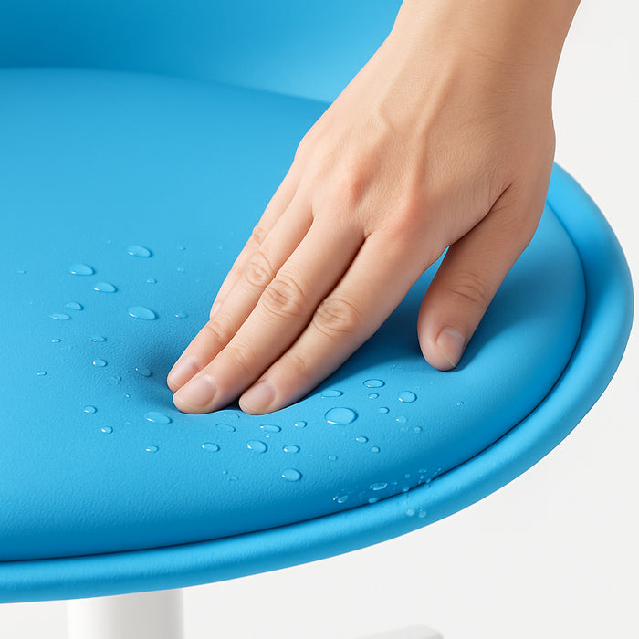 Sedia da Ufficio Full Blu Poltrona da Studio e Casa Ergonomica con Ruote