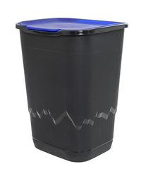 SET 3 PATTUMIERE DA 50 LT PER LA RACCOLTA DEI RIFIUTI CARTA, PLASTICA E VETRO 36 X 40 X 54H CM