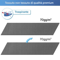 Set 4 Sacchetti Contenitori Extra Large 120L Manici Rinforzati Organizer Casa