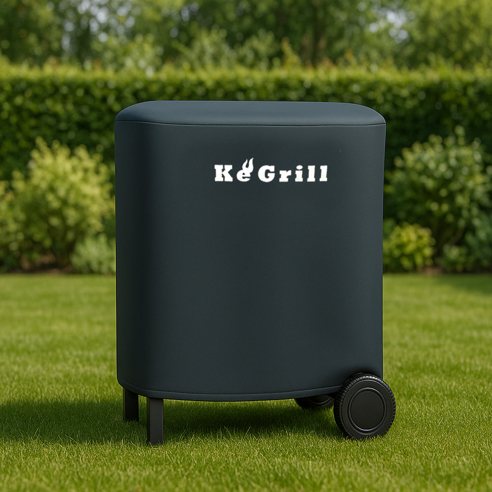 Copertura Impermeabile Barbecue Due Fuochi Protezione Cover Custodia Resistente