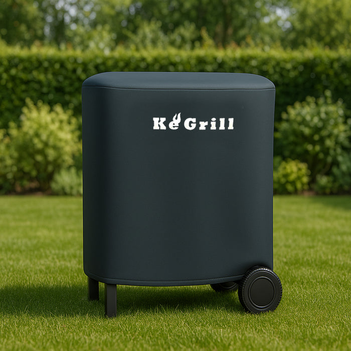 Copertura Impermeabile Barbecue Due Fuochi Protezione Cover Custodia Resistente