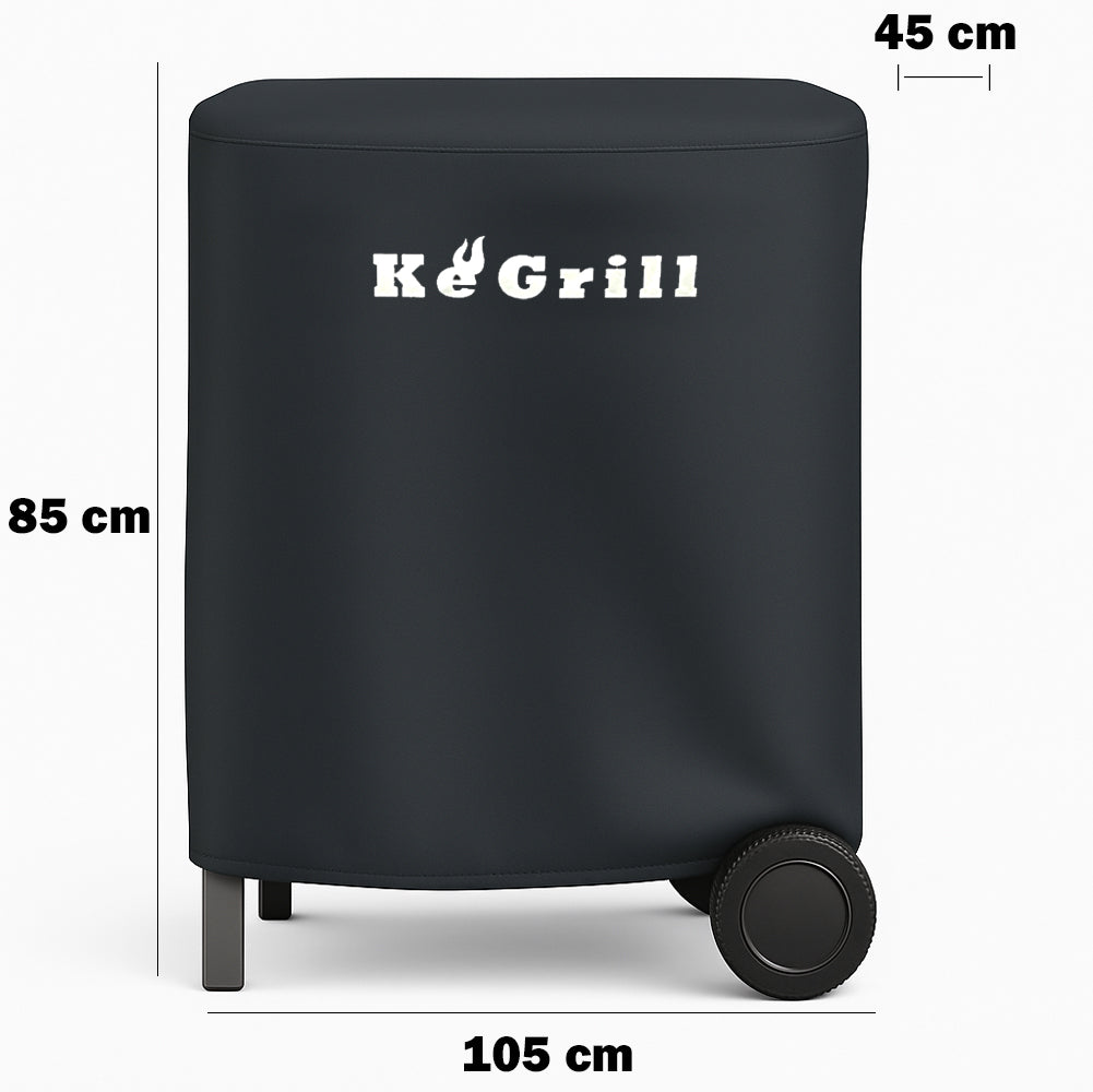 Copertura Impermeabile Barbecue Due Fuochi Protezione Cover Custodia Resistente