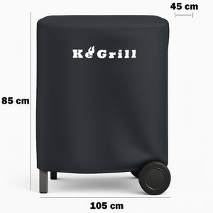 Copertura Impermeabile Barbecue Due Fuochi Protezione Cover Custodia Resistente