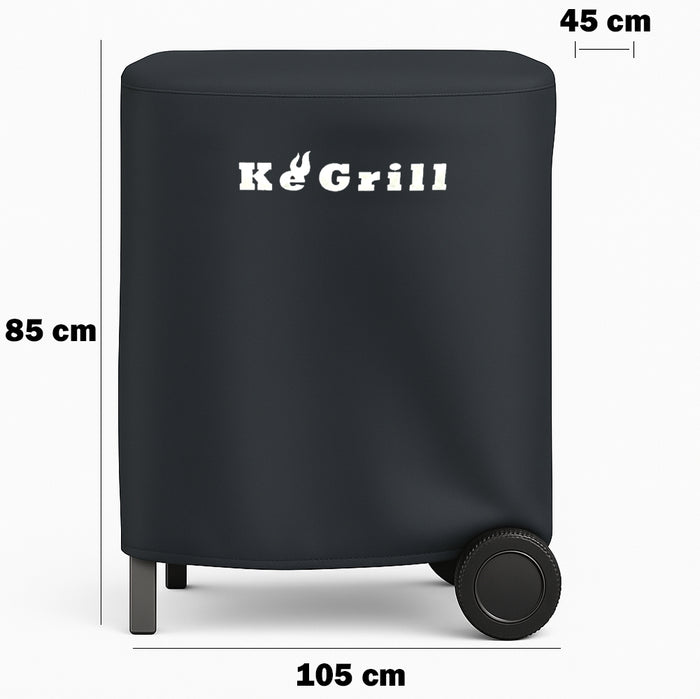 Copertura Impermeabile Barbecue Due Fuochi Protezione Cover Custodia Resistente