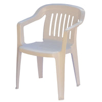 Set da 4 sedie Venezia da giardino in resina - Arredo Esterno Colore: Bianco