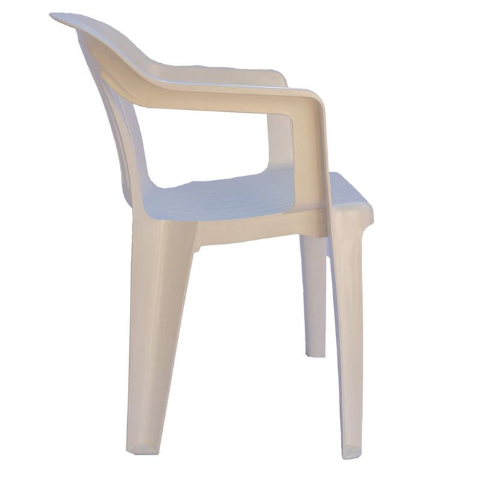 Set da 4 sedie Venezia da giardino in resina - Arredo Esterno Colore: Bianco