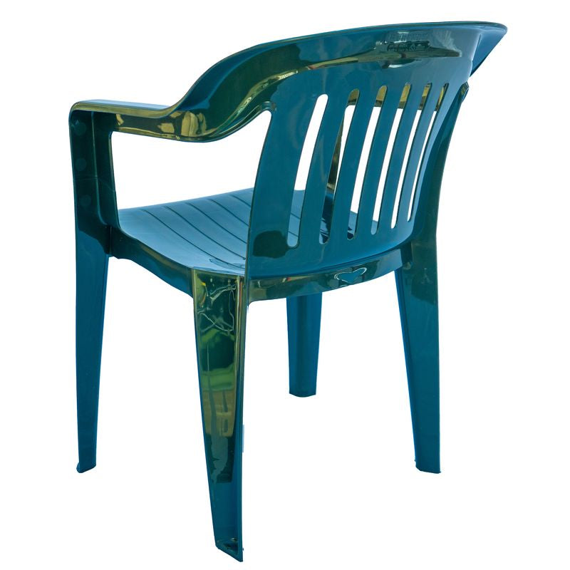 Set da 4 sedie Venezia da giardino in resina - Arredo Esterno Colore: Verde