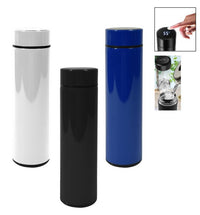 MA MAISON THERMOS DIGITALE CON DISPLAY PER IMPOSTARE LA TEMPERATURA CALDO/FREDDO CAPIENZA 500 ML COLORI ASSORTITI