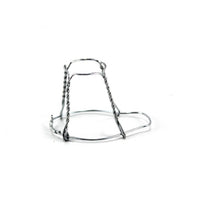 Gabbiette fermatappo pz 100 in ferro per tappi bottilige vino spumante vetro