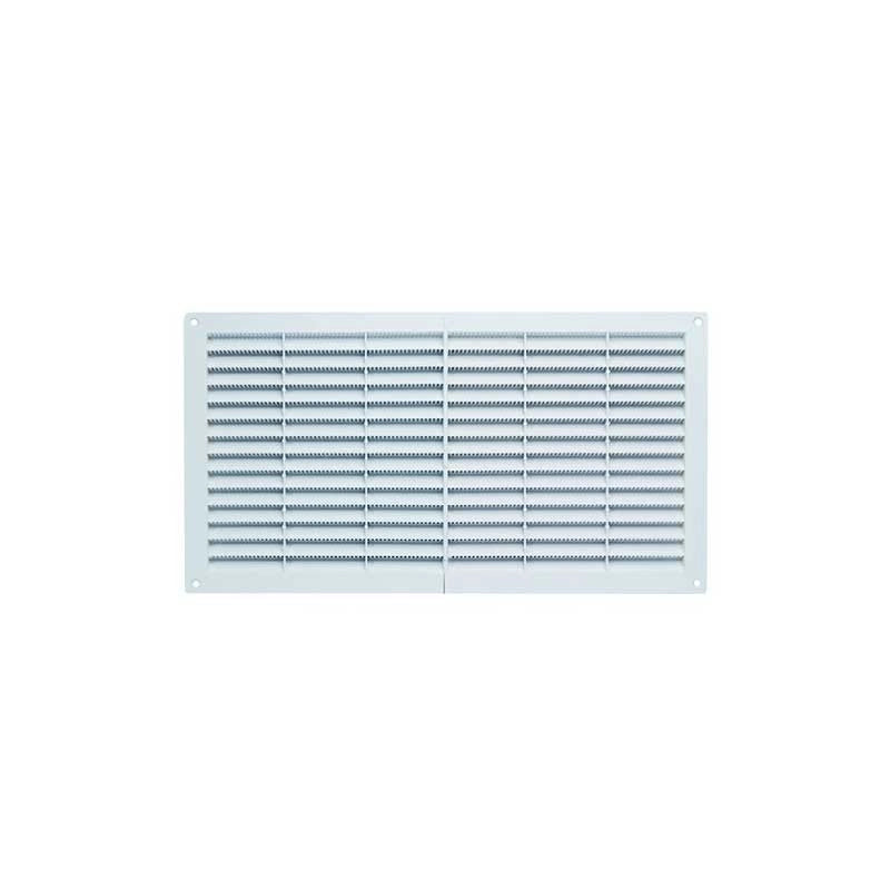 Griglia di aerazione rettangolare in plastica (abs) : Dimensione - 150x380 pass.aria cm2 202