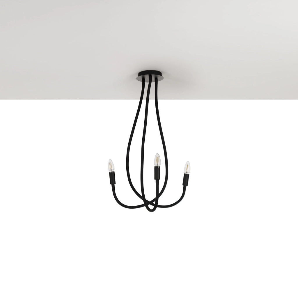 Lampadario ORIX nero
