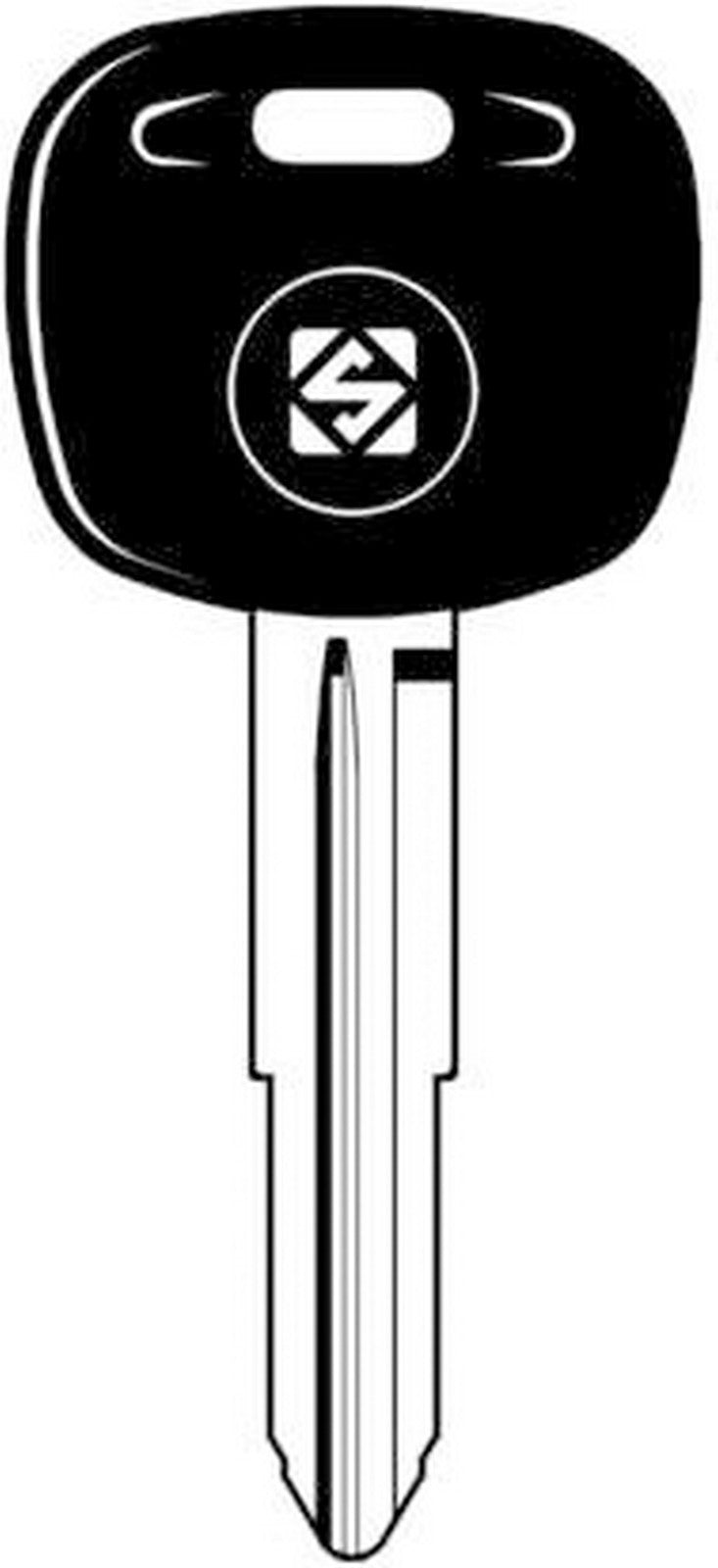 chiave transparente vuota silca mit8te gr.96 cod:ferx.17180