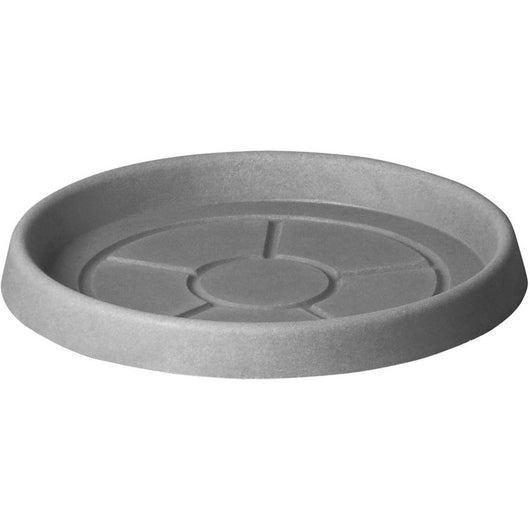 Teraplast saucers sottovaso rotondo ever 54 antracite