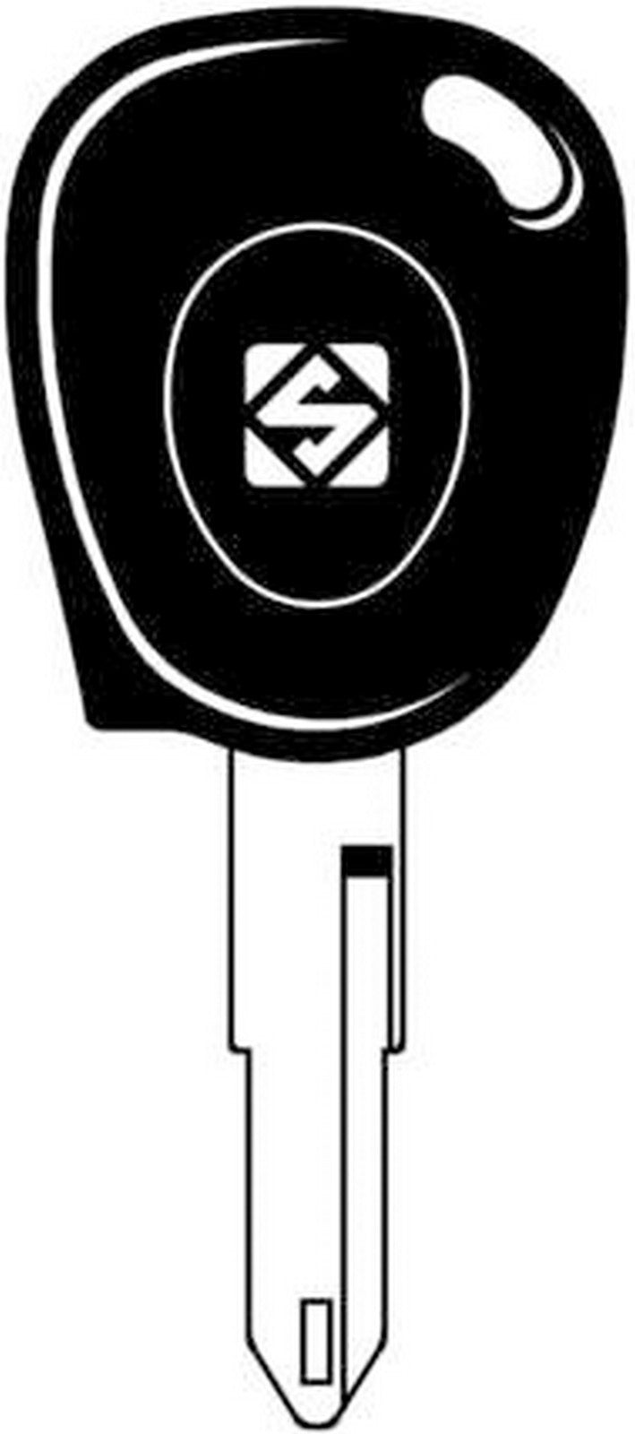 chiave transparente vuota silca ne73te gr.96 cod:ferx.17182