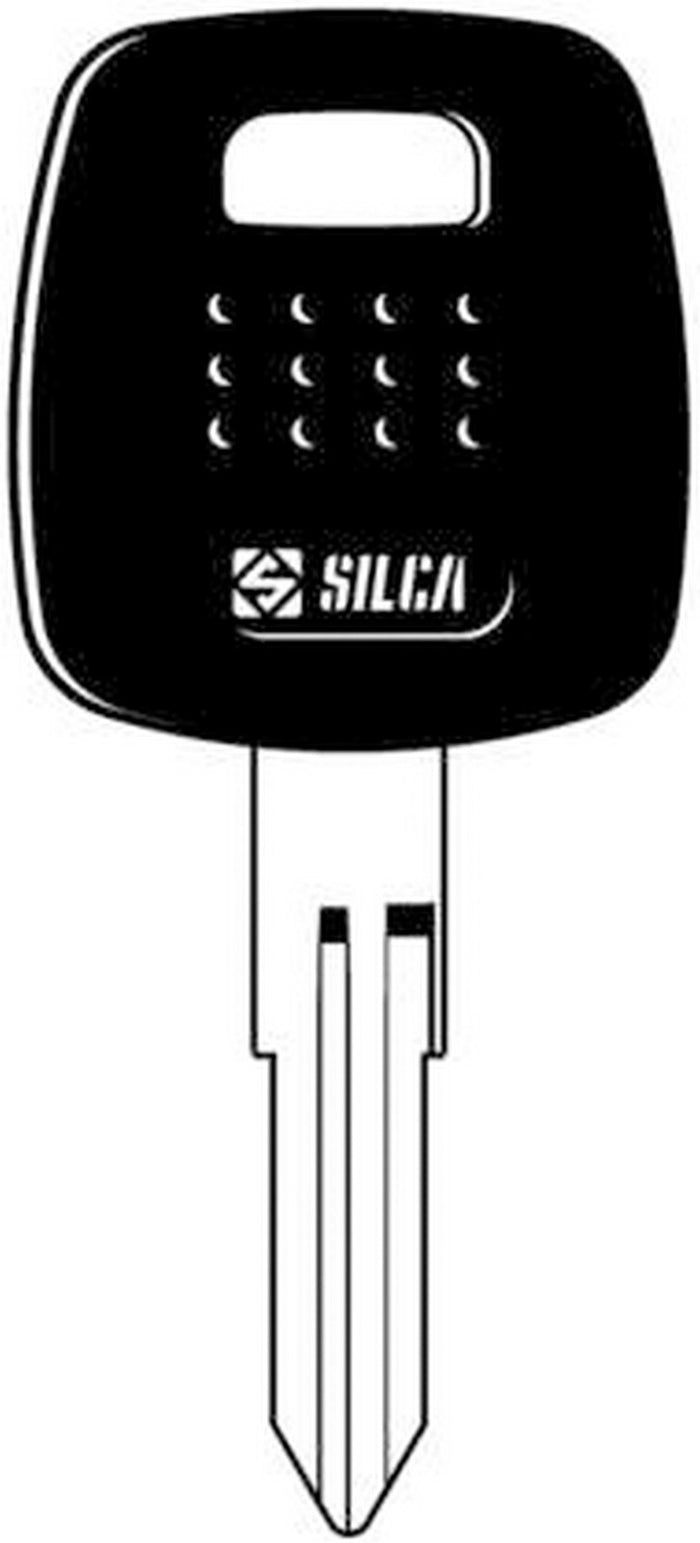 chiave transparente vuota silca nsn11te gr.96 cod:ferx.17184